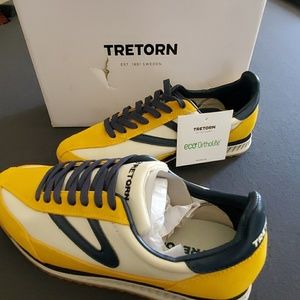 Womens Tretorn Rawlins2 lemon suede sneaker - Size